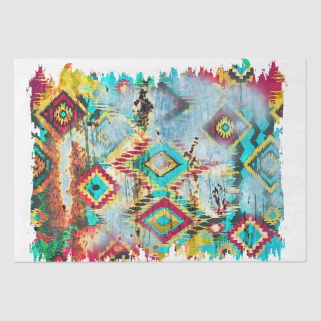 Papier Mousseline Conception Western Series 2 (Recto)