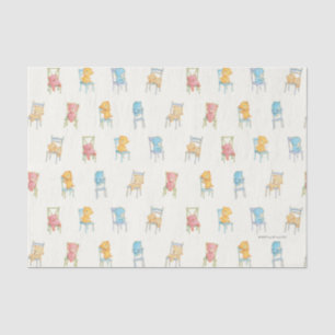 Papier Mousseline Concerne le motif de chaises