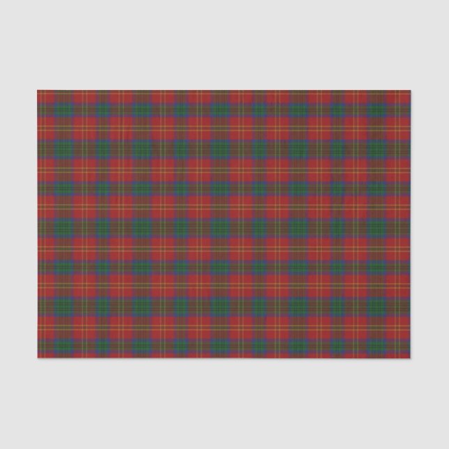 Papier Mousseline Connolly Robe Tartan (Recto)