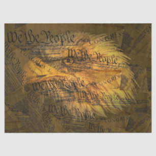 Papier Mousseline Constitution American Bald Eagle