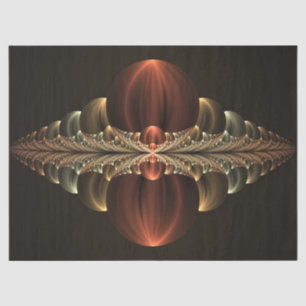 Papier Mousseline Construction d'Imaginaires Art Fractal Abstrait br