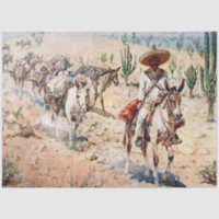 “Convoi de paquet Vaquero” par Edward Borein