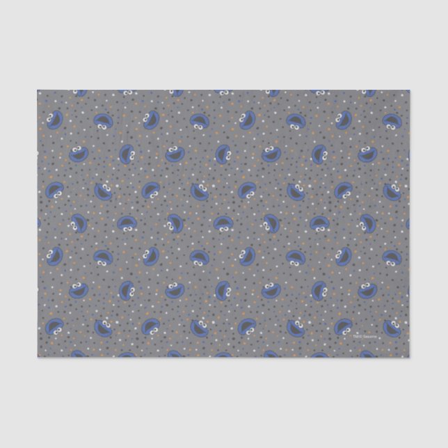 Papier Mousseline Cookie Monster | 180's Throwback Polka Dot Motif (Recto)
