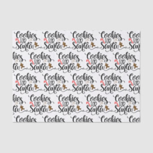 Papier Mousseline Cookies pour Père Noël Fun Christmas