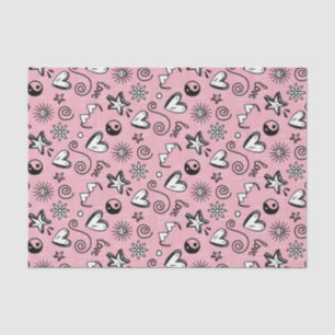 Papier Mousseline Cool Ado Love Doodle Motif Saint Valentin