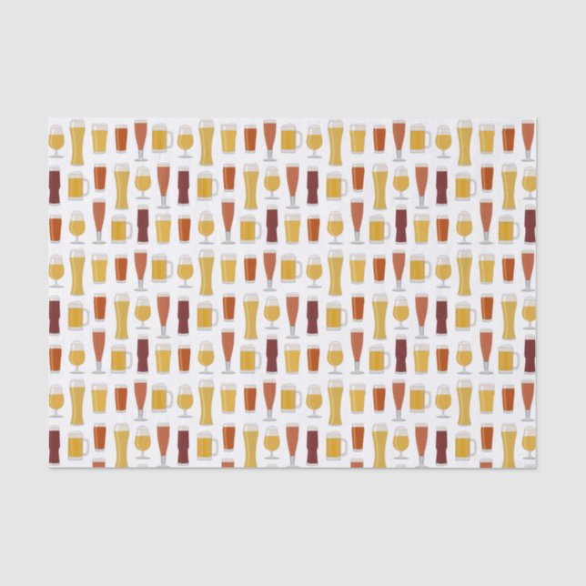 Papier Mousseline Copie d'amant de bière (Recto)