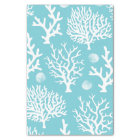 Coraux et coquillages blancs côtiers bleus