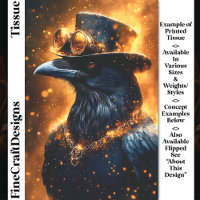 Corbeau Steampunk, Braises de Feu DF4L Découpage