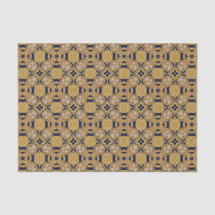 Papier Mousseline Costume historique de perles de broderie d'or luxu