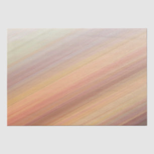 Papier Mousseline Coucher de soleil rayé rayé orange