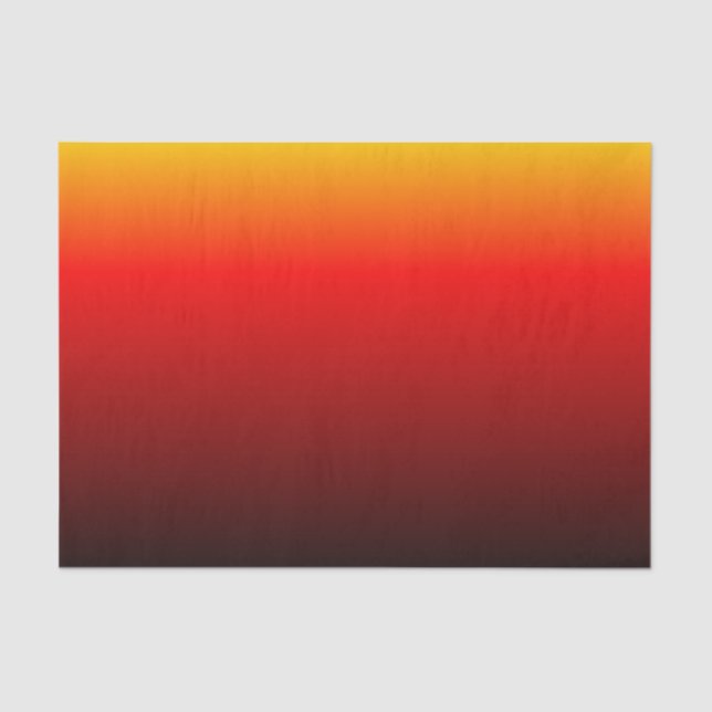Papier Mousseline Coucher du soleil d'Ombre (Recto)