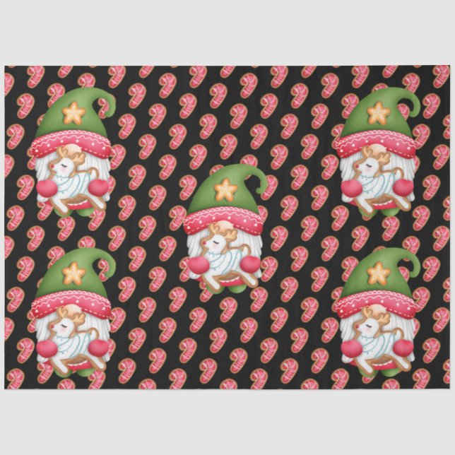 Papier Mousseline Couleur de la Personnaliser de bonbons Gnome (Recto)