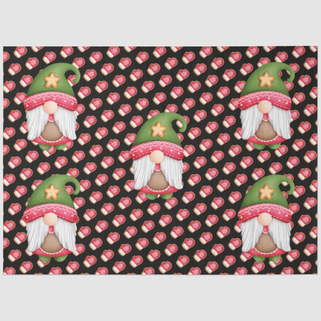 Papier Mousseline Couleur de la Personnaliser Glove Gnome (Recto)