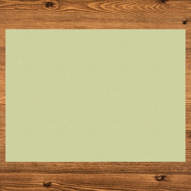Papier Mousseline Couleur ferme vert pâle (Créateur téléchargé)