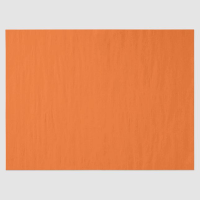 Papier Mousseline Couleur solide de tigre orange (Recto)