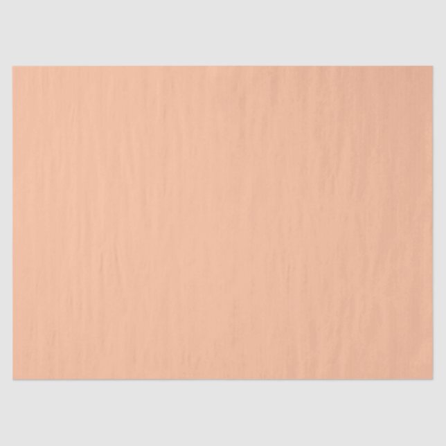 Papier Mousseline Couleur solide Fuzz Peach (Recto)