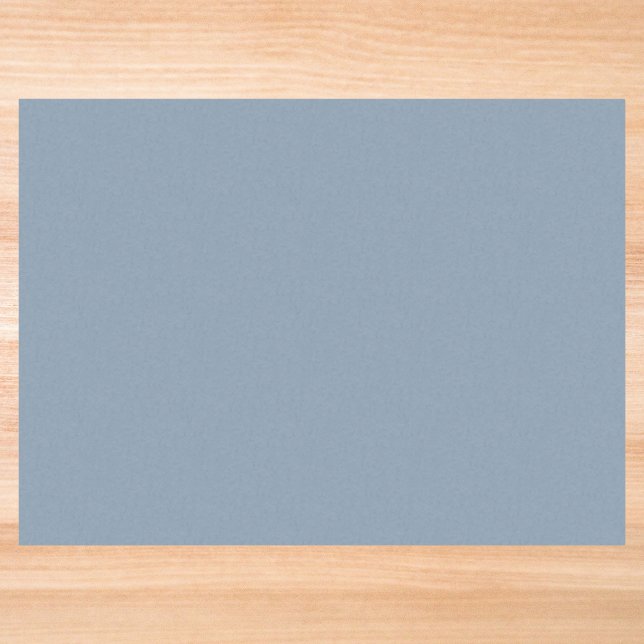 Papier Mousseline Couleur uni bleu foncé (Créateur téléchargé)