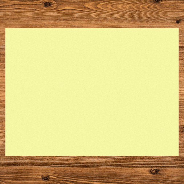 Papier Mousseline Couleur uni jaune pastel (Créateur téléchargé)