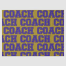 Couleurs de l'école COACH Varsity Lettres-Bleu-Or