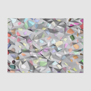 Papier Mousseline Couleurs Papier de tissu Crevé