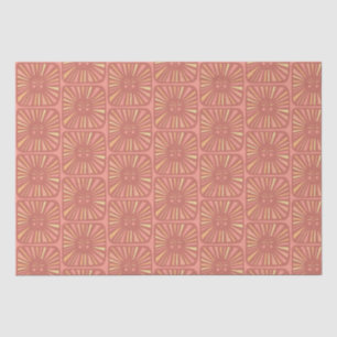 Papier Mousseline Coupe de soleil brillante et cadeau de charme rose