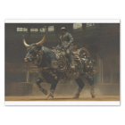 Coupe Steampunk Bull Rodeo Rider