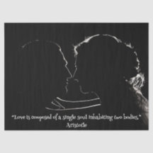 Couple in Love Tissue Paper