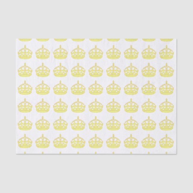 Papier Mousseline Couronne royale (Recto)