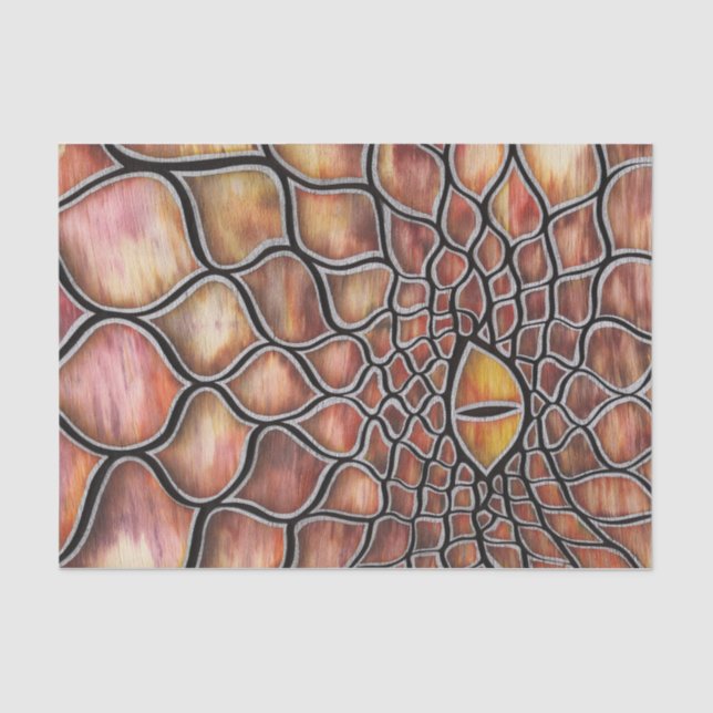 Papier Mousseline Couvent le dragon (Recto)