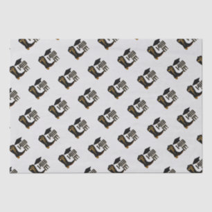 Papier Mousseline Cowboy Boot Grad Casquette et Diplôme