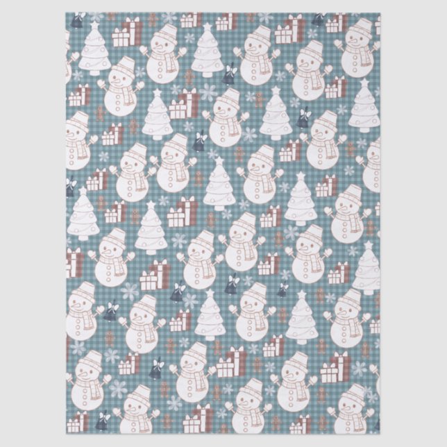 Papier Mousseline Cozy Seasonal Designs for Gifts & Home Decor (Recto)