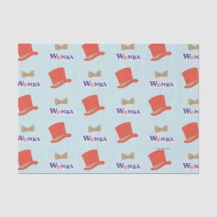 Papier Mousseline Cravate Wonka Top Hat & Bow