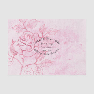 Papier Mousseline Créer votre propre Customisé