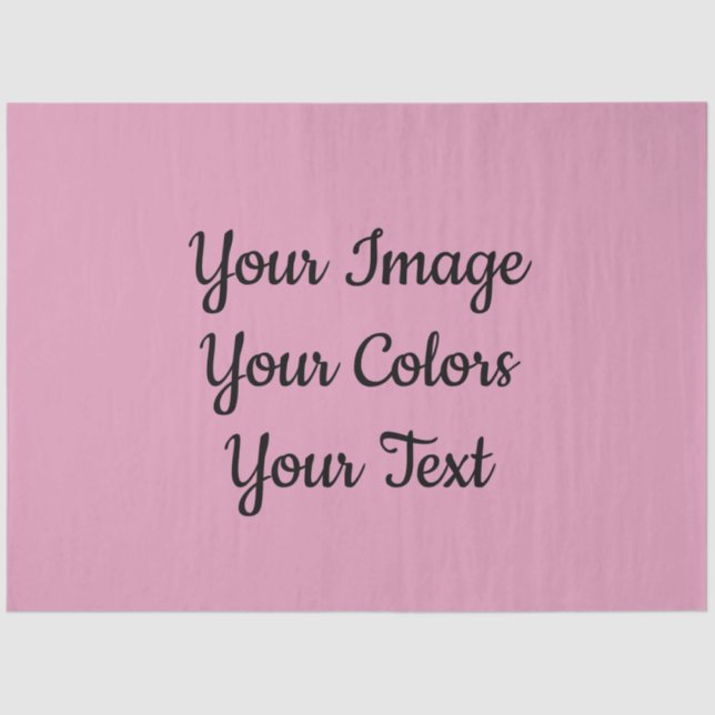 Papier Mousseline Créez les vôtres (Recto)