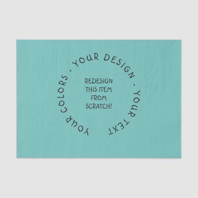 Papier Mousseline Créez votre propre (Recto)