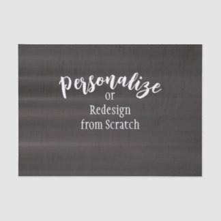 Papier Mousseline Créez votre propre conception personnalisée