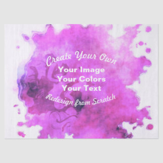 Papier Mousseline Créez votre propre conception personnalisée