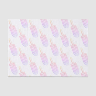 Papier Mousseline Croquis rose et violet