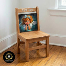 Curly Redhead Angel Girl Decoupage