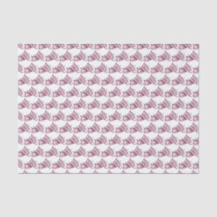 Papier Mousseline Cute Aquarelle rose Motif Chaussures pour bébé