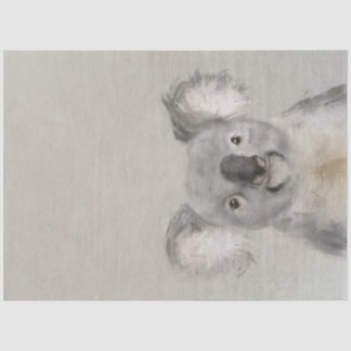 Papier Mousseline Cute Australian Koala Decoupage papier de papier t