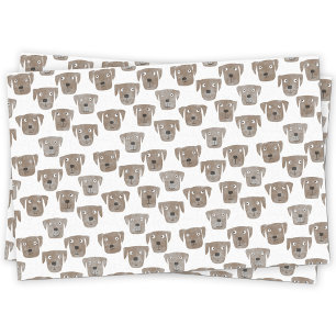Papier Mousseline Cute Chocolat Labrador Retriever Chien