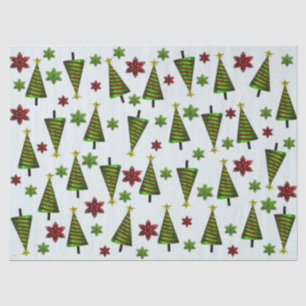 Papier Mousseline Cute Classic Père Noël Whimsey TOUS TISSUS