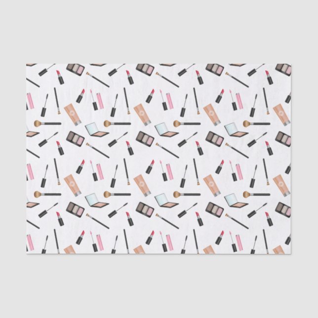 Papier Mousseline Cute Cosmetics Articles Motif éparpillé (Recto)