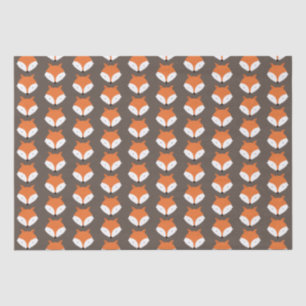 Papier Mousseline Cute Fox Animal