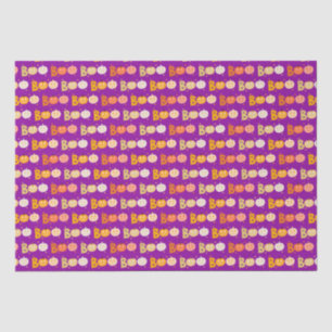 Papier Mousseline Cute Halloween Éffrayant Boo Citrouille Déplaisant