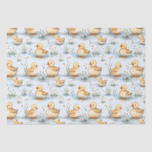 Papier Mousseline Cute Little Motif (Recto)