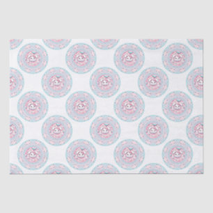 Papier Mousseline Cute Pastel Candy Kawaii Bunny Polka Dot Mandala