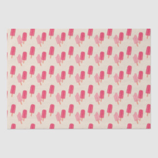 Papier Mousseline Cute Popsicle Friends Tissue Paper