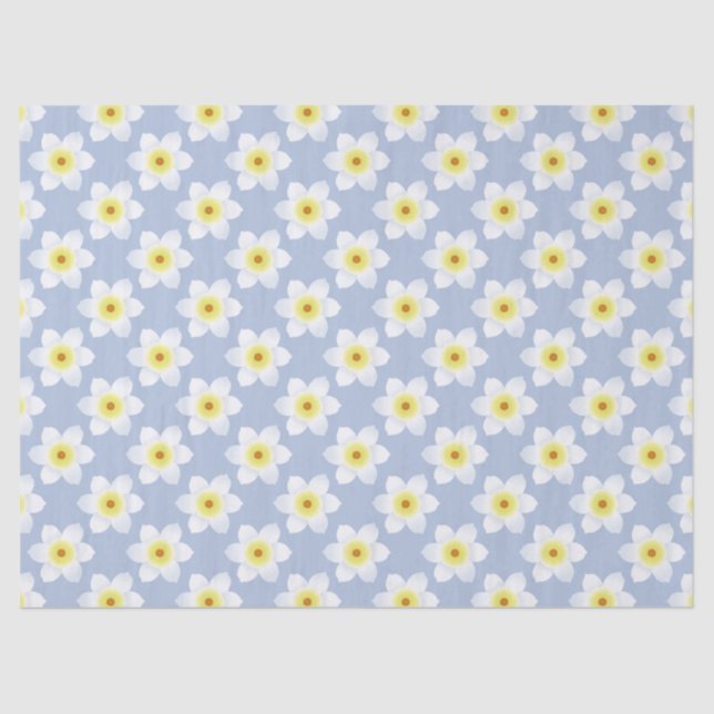 Papier Mousseline Daffodiques (Recto)
